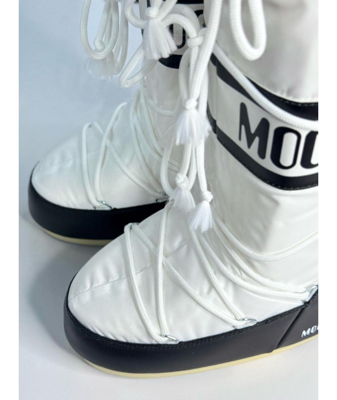 MOON BOOT Белые сапоги, фото 7