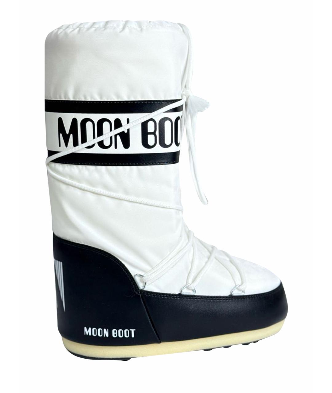 MOON BOOT Белые сапоги, фото 1