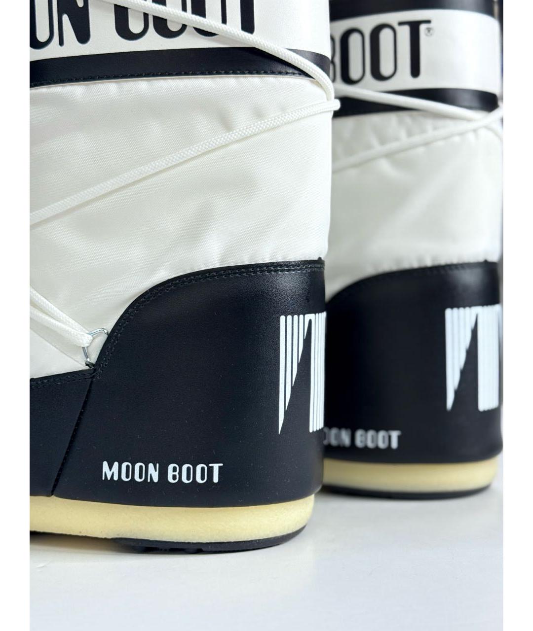 MOON BOOT Белые сапоги, фото 5