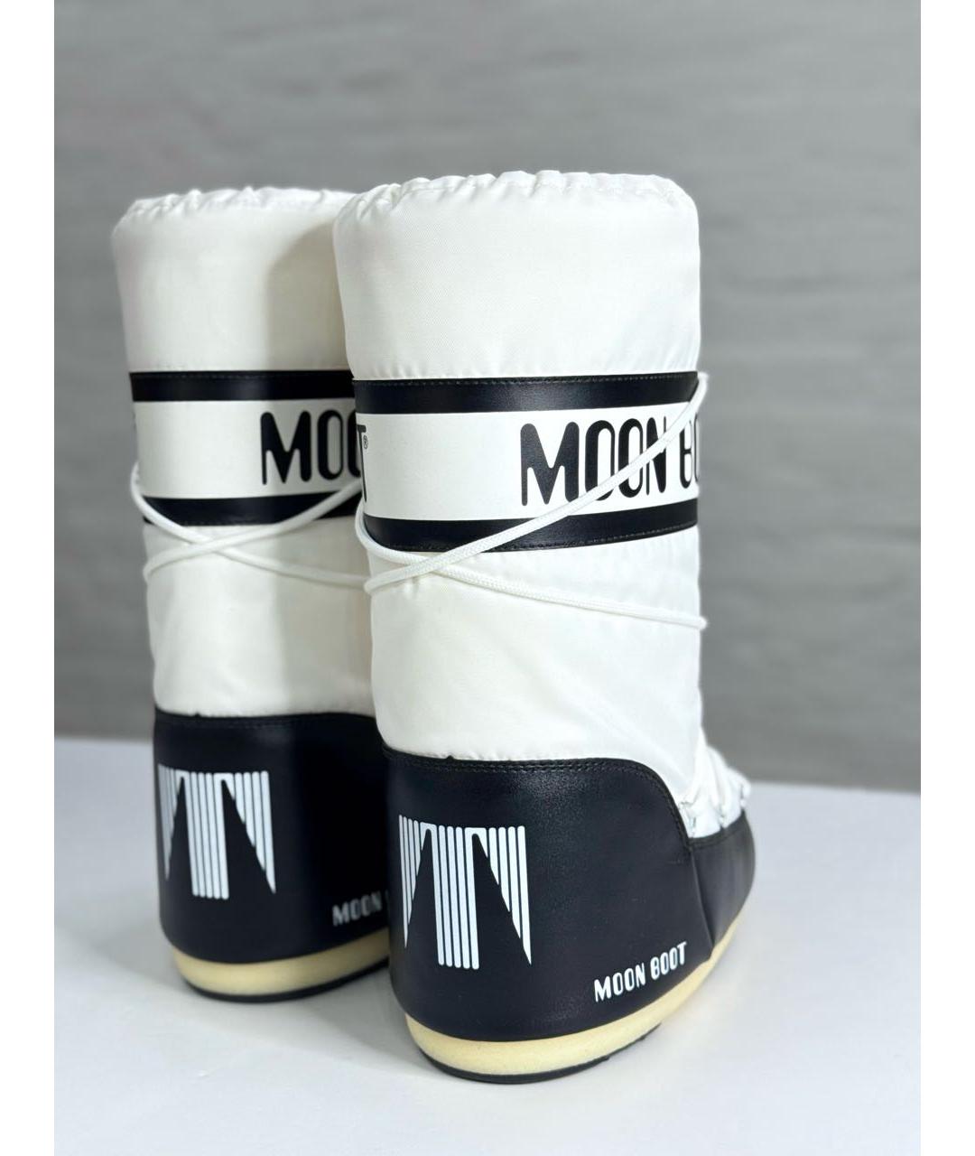 MOON BOOT Белые сапоги, фото 3