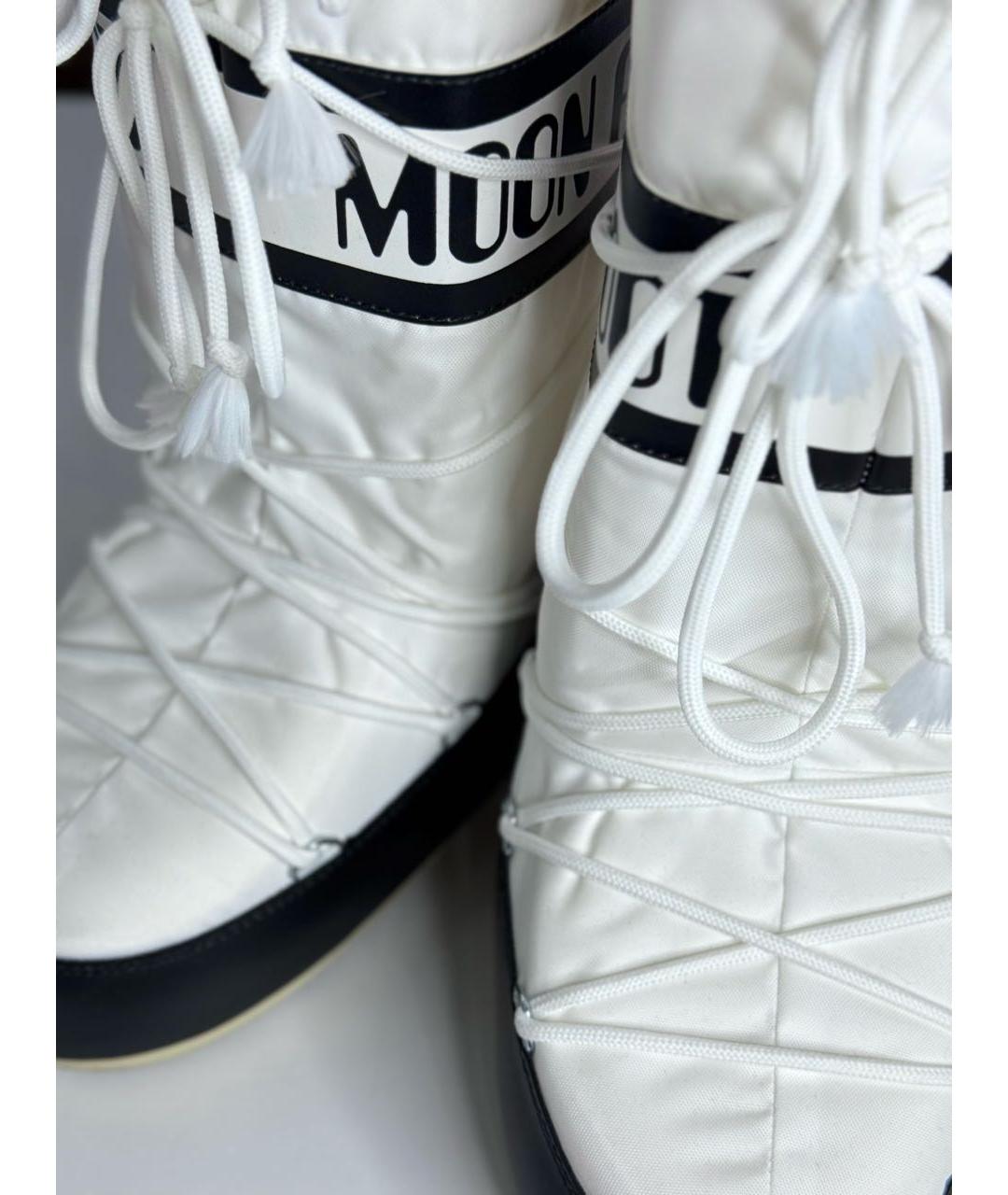 MOON BOOT Белые сапоги, фото 6