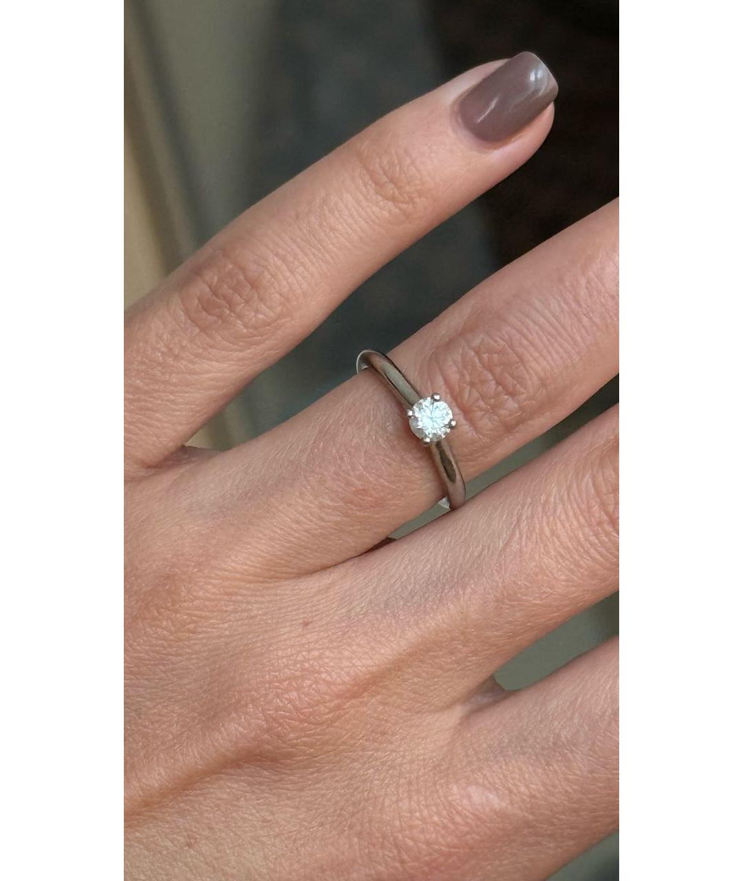 CARTIER Серебряное платиновое кольцо, фото 8