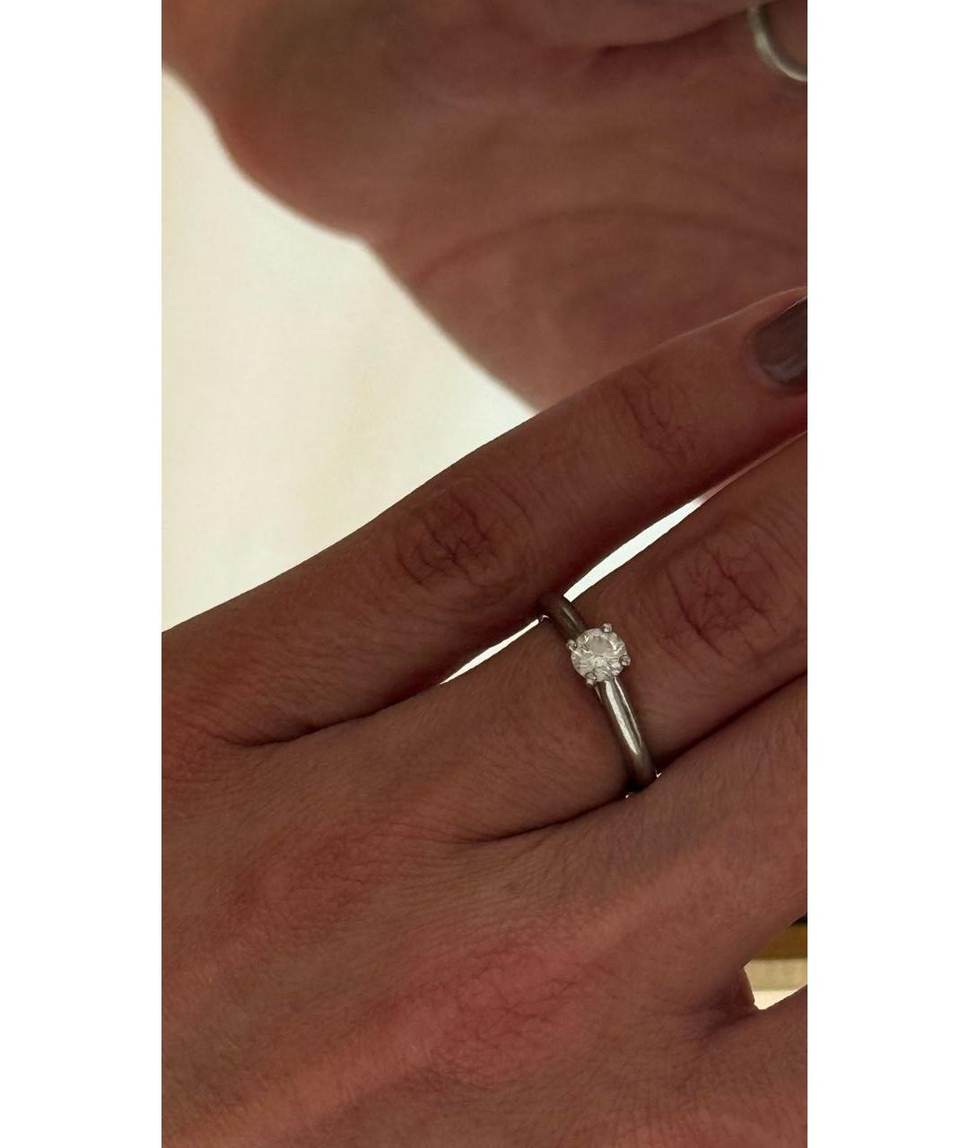 CARTIER Серебряное платиновое кольцо, фото 4