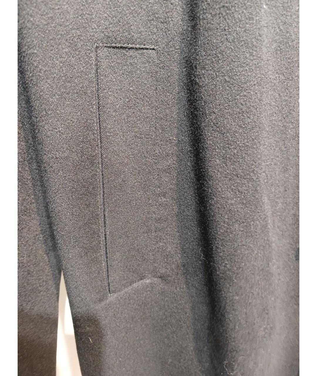 BRIONI Черное шерстяное пальто, фото 7