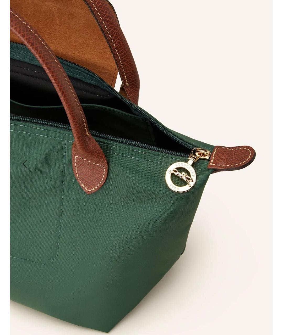 LONGCHAMP Зеленая дорожная/спортивная сумка, фото 2