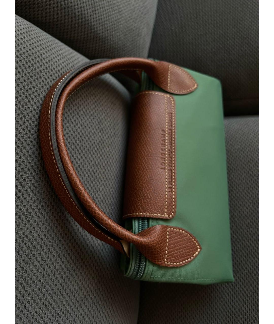 LONGCHAMP Зеленая дорожная/спортивная сумка, фото 6
