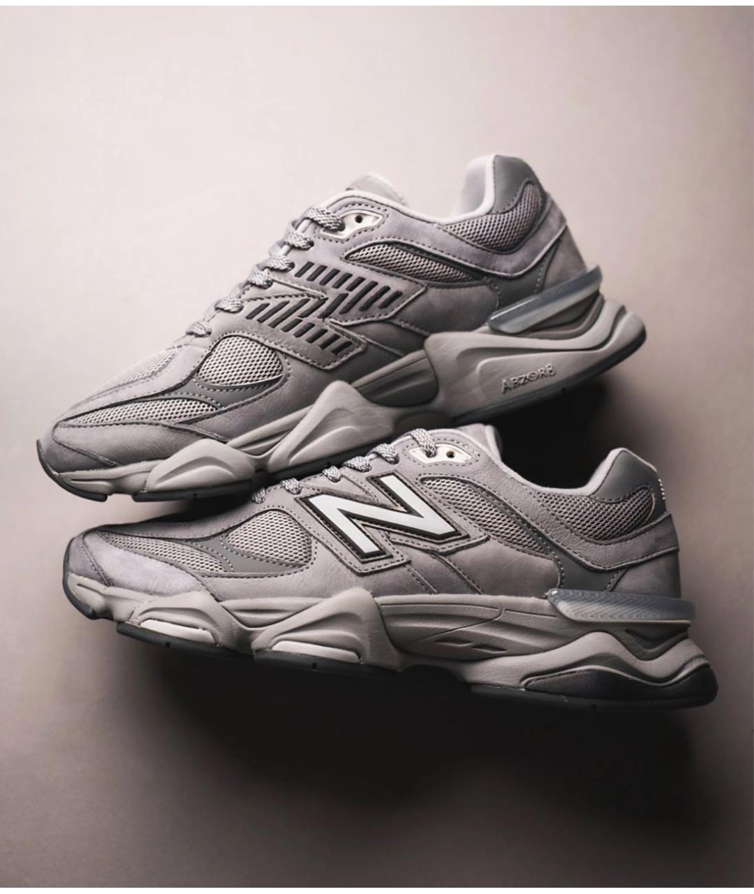 NEW BALANCE Серые низкие кроссовки / кеды, фото 8
