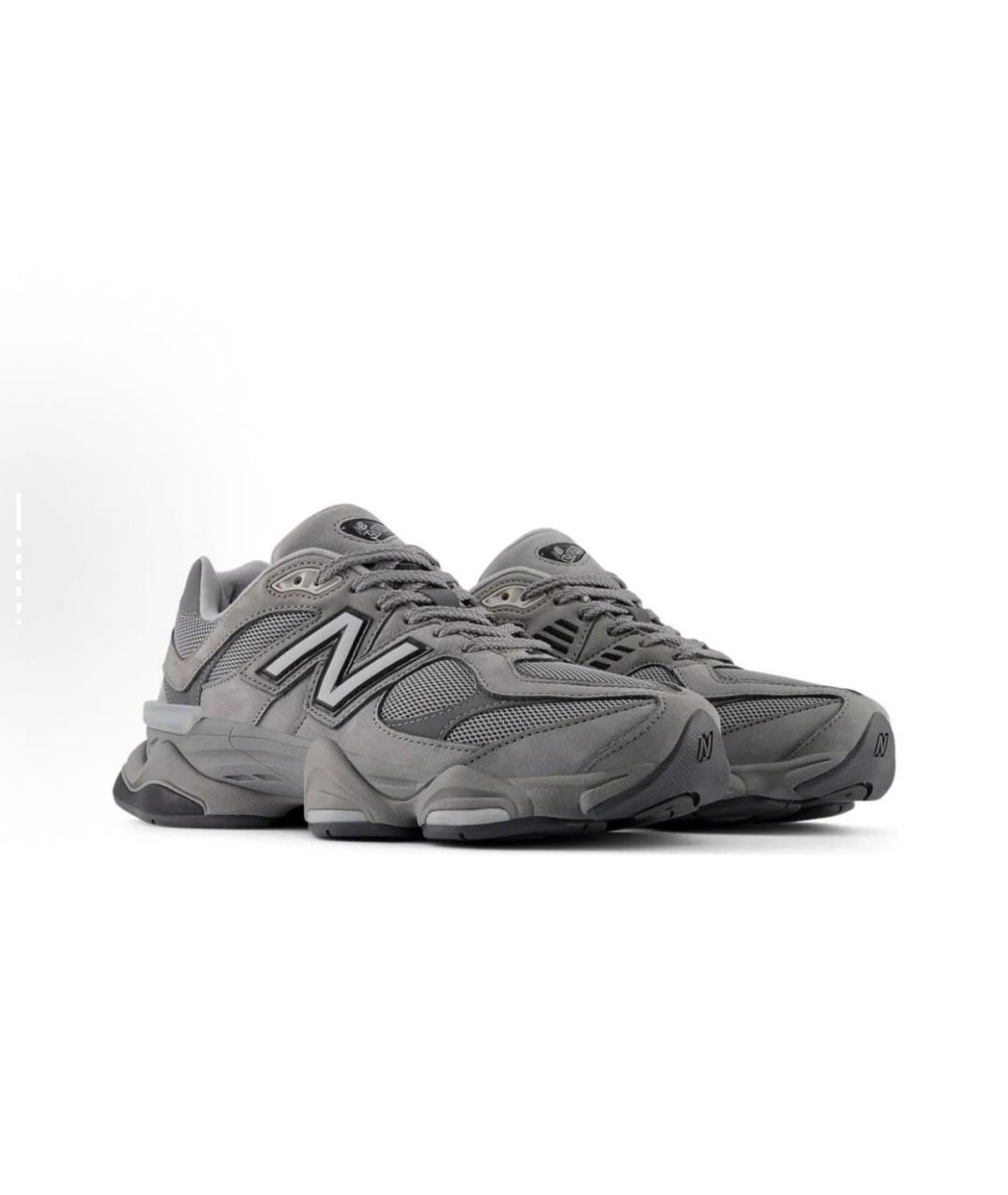 NEW BALANCE Серые низкие кроссовки / кеды, фото 2