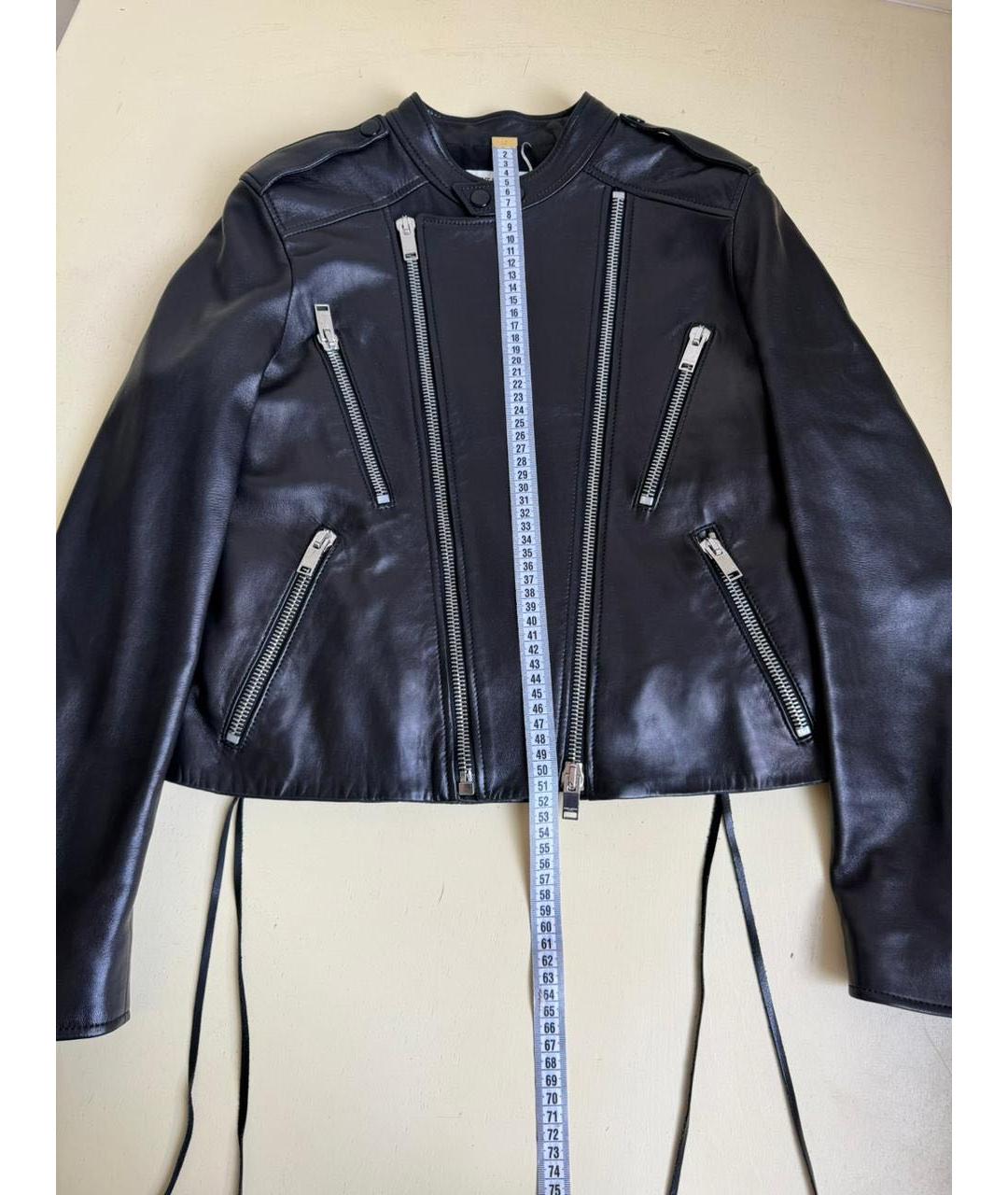 SAINT LAURENT Черная куртка, фото 2