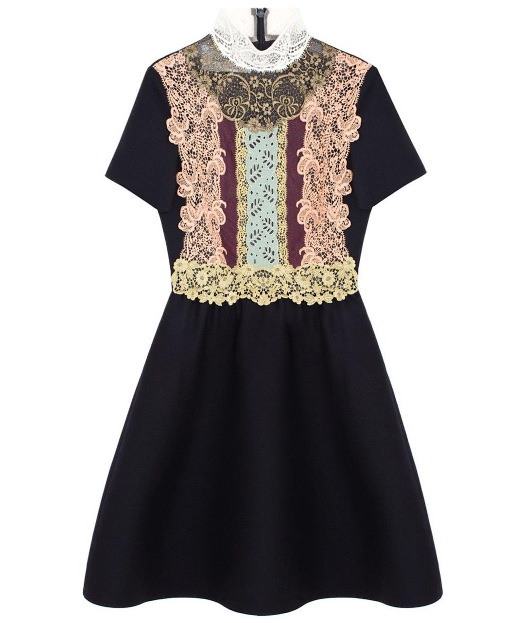VALENTINO Черное платье, фото 1