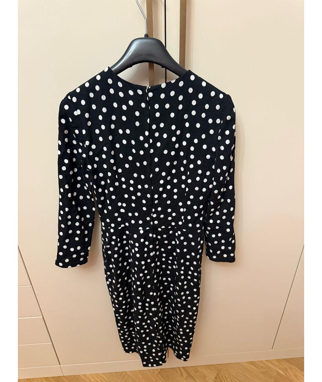 DOLCE&GABBANA Черное коктейльное платье, фото 2