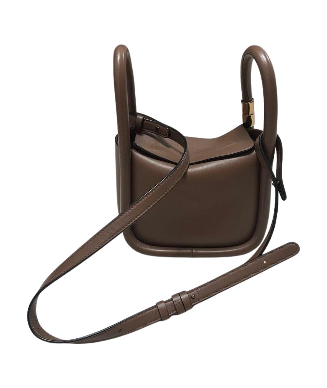 BOYY Коричневая кожаная сумка через плечо, фото 1