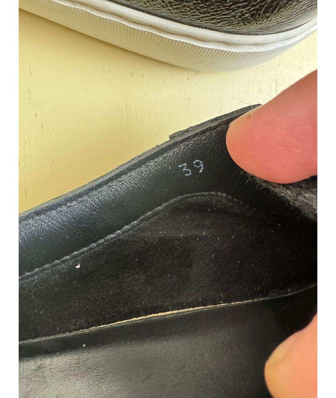 SANTONI Черные кеды, фото 6