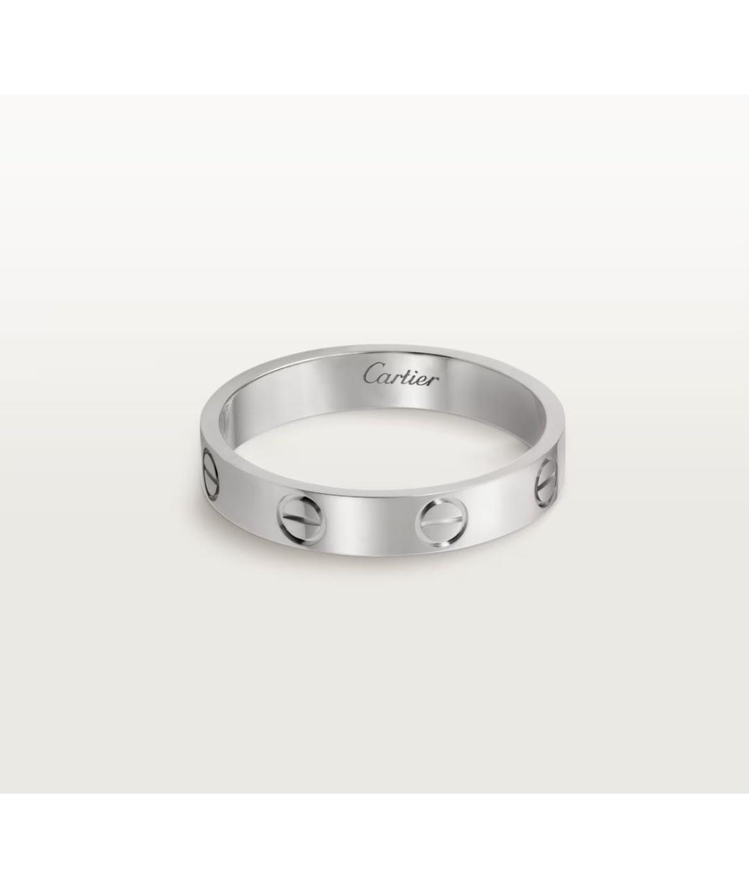 CARTIER Серебряное кольцо из белого золота, фото 9