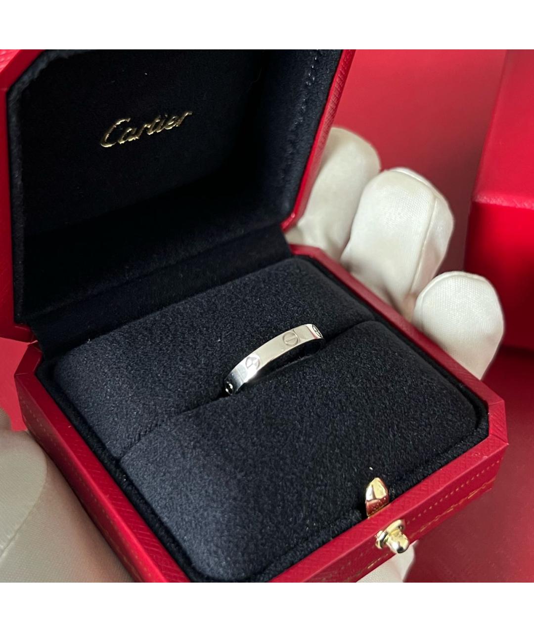 CARTIER Серебряное кольцо из белого золота, фото 3