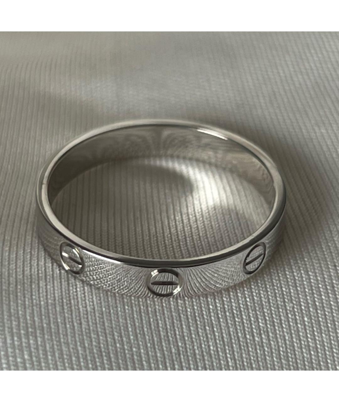 CARTIER Серебряное кольцо из белого золота, фото 7