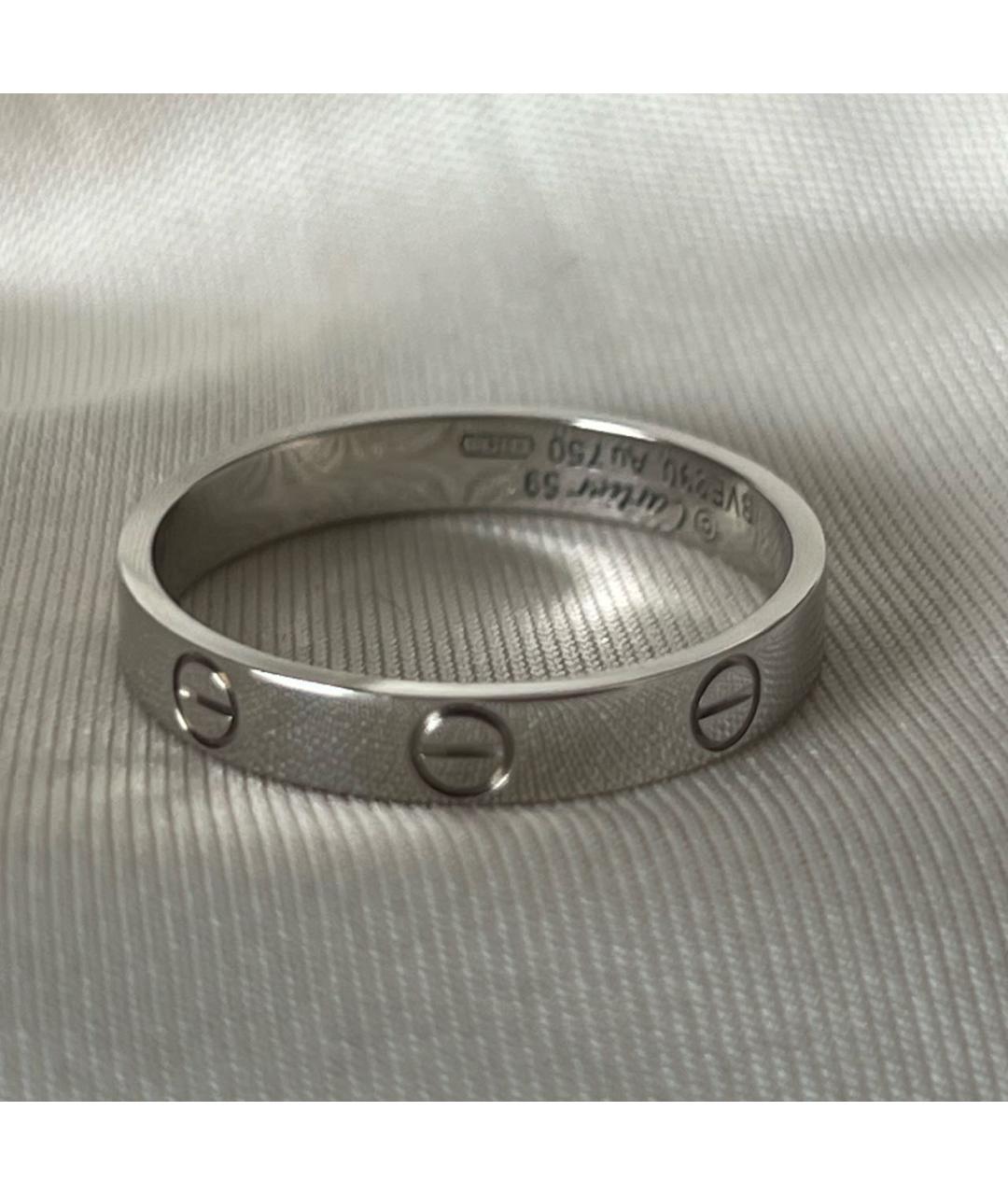 CARTIER Серебряное кольцо из белого золота, фото 6