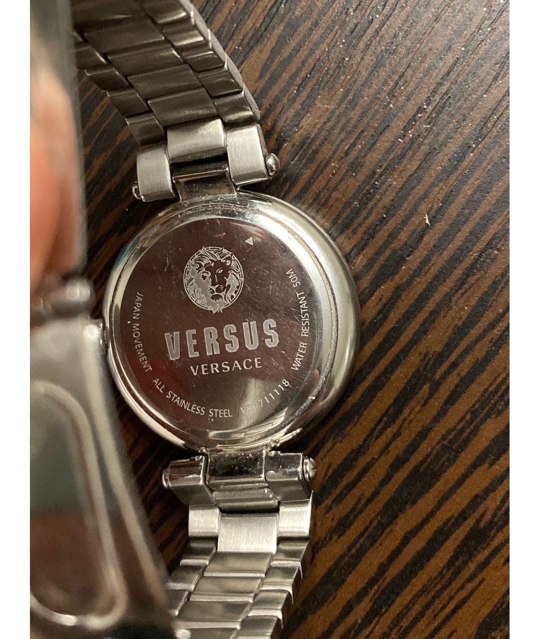 VERSUS VERSACE Серебряные стальные часы, фото 2