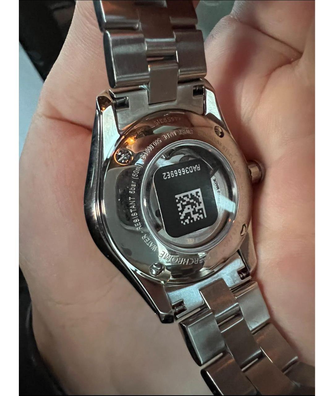 RADO Серебряные стальные часы, фото 3