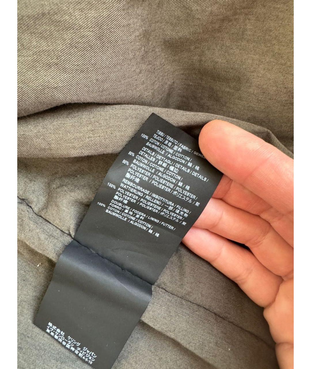 SAINT LAURENT Хаки парка, фото 6