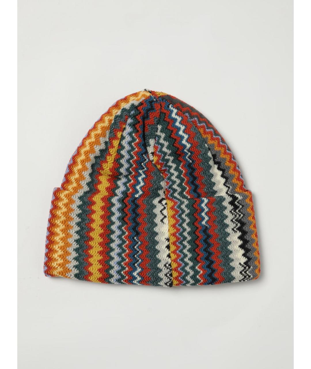 MISSONI Мульти шерстяная шапка, фото 2