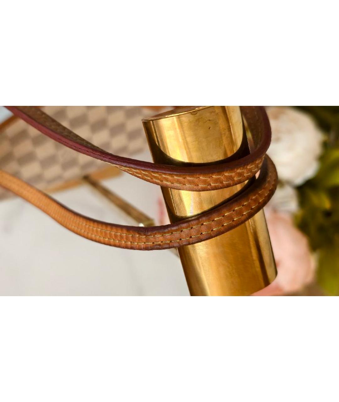 LOUIS VUITTON Белая сумка тоут, фото 7