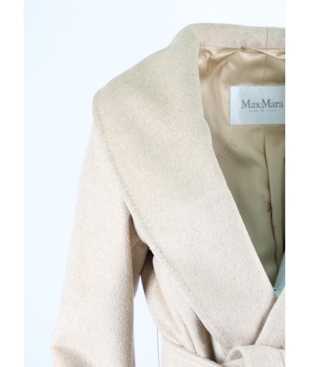 MAX MARA Бежевое кашемировое пальто, фото 2