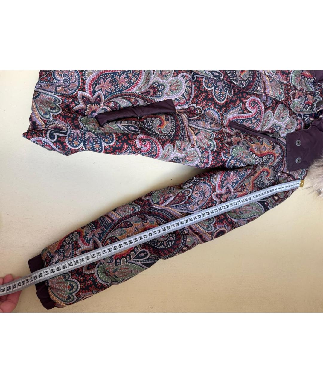 ETRO Фиолетовый пуховик, фото 8