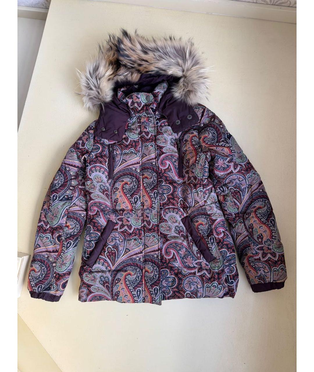 ETRO Фиолетовый пуховик, фото 9