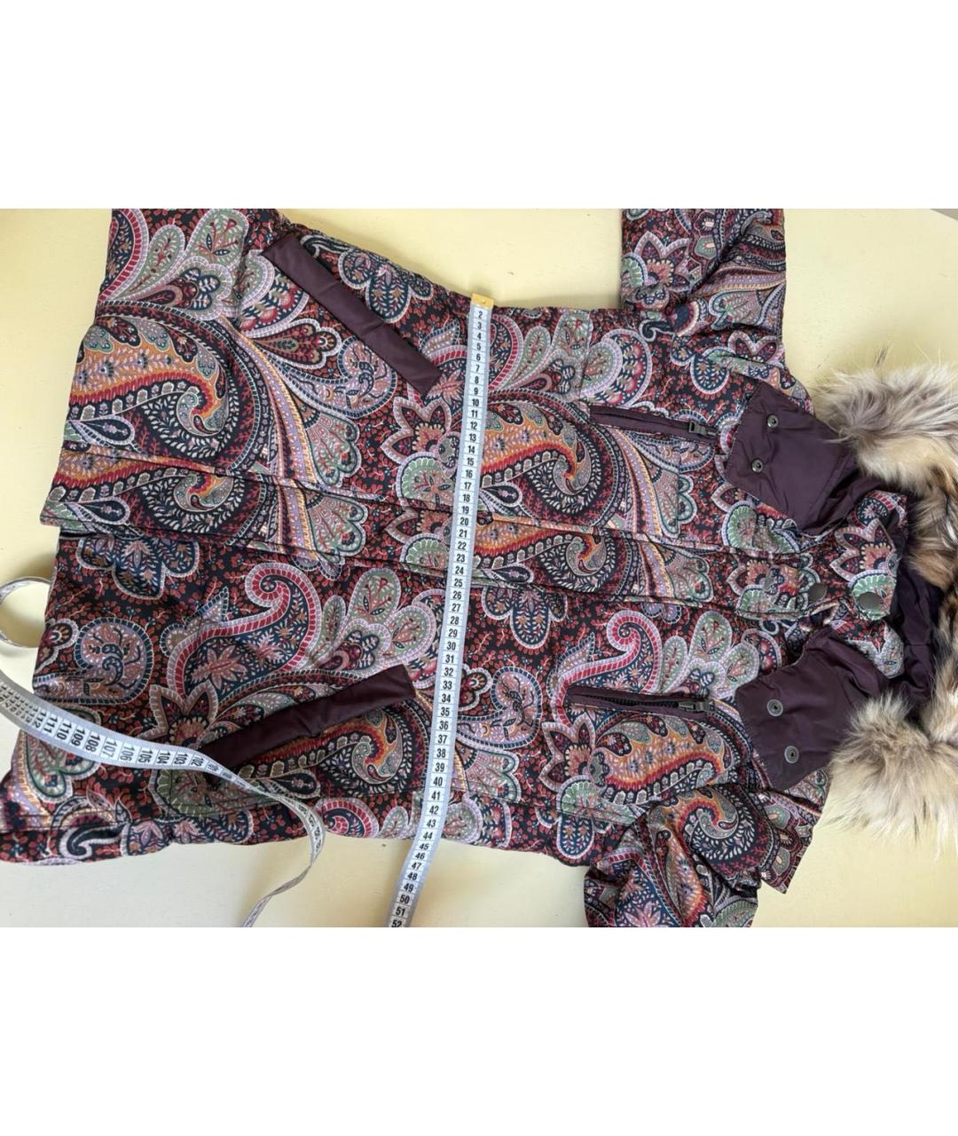 ETRO Фиолетовый пуховик, фото 6