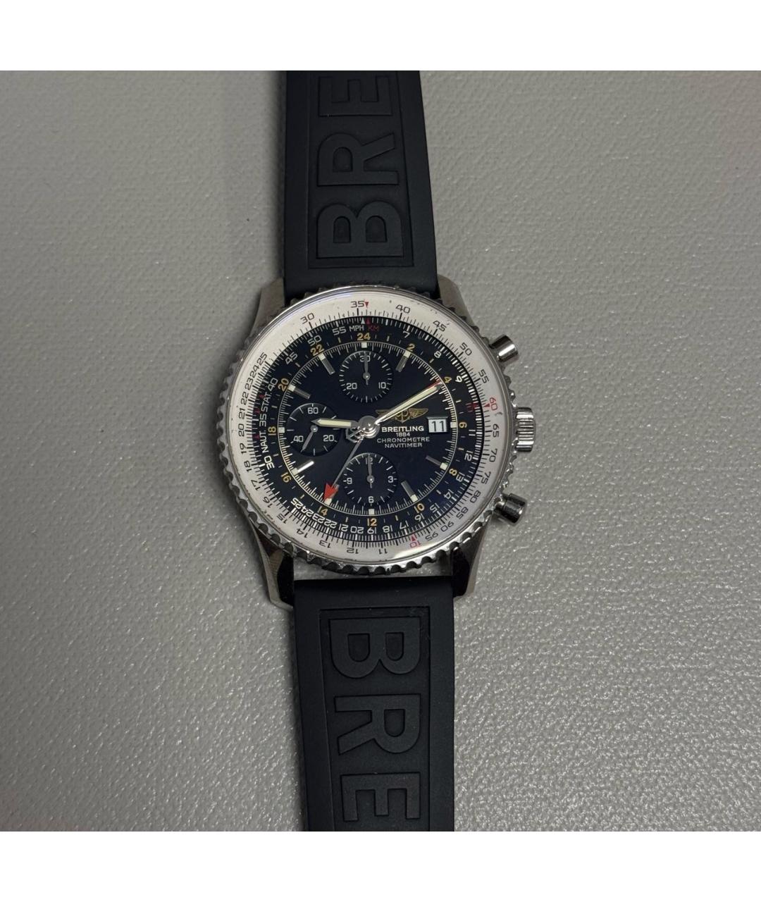 BREITLING Черные часы, фото 7