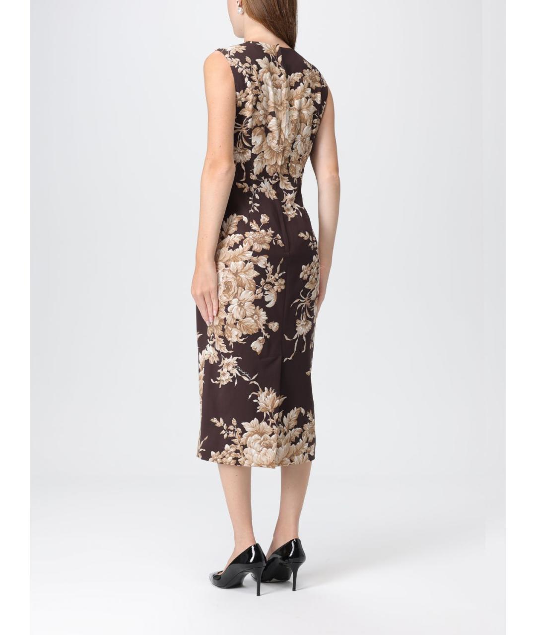 DOLCE&GABBANA Мульти повседневное платье, фото 3