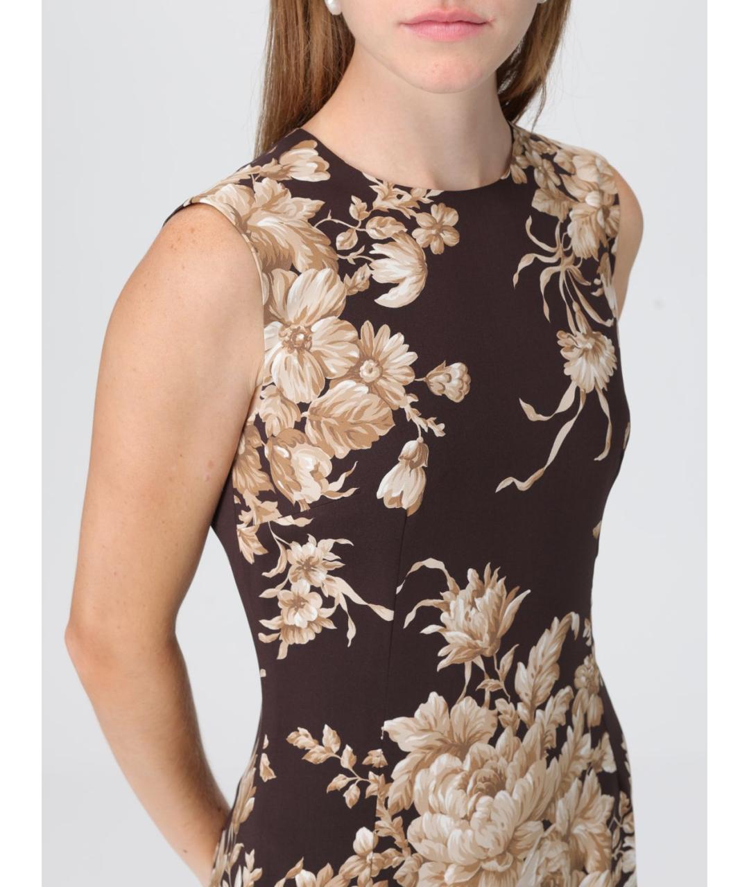 DOLCE&GABBANA Мульти повседневное платье, фото 5