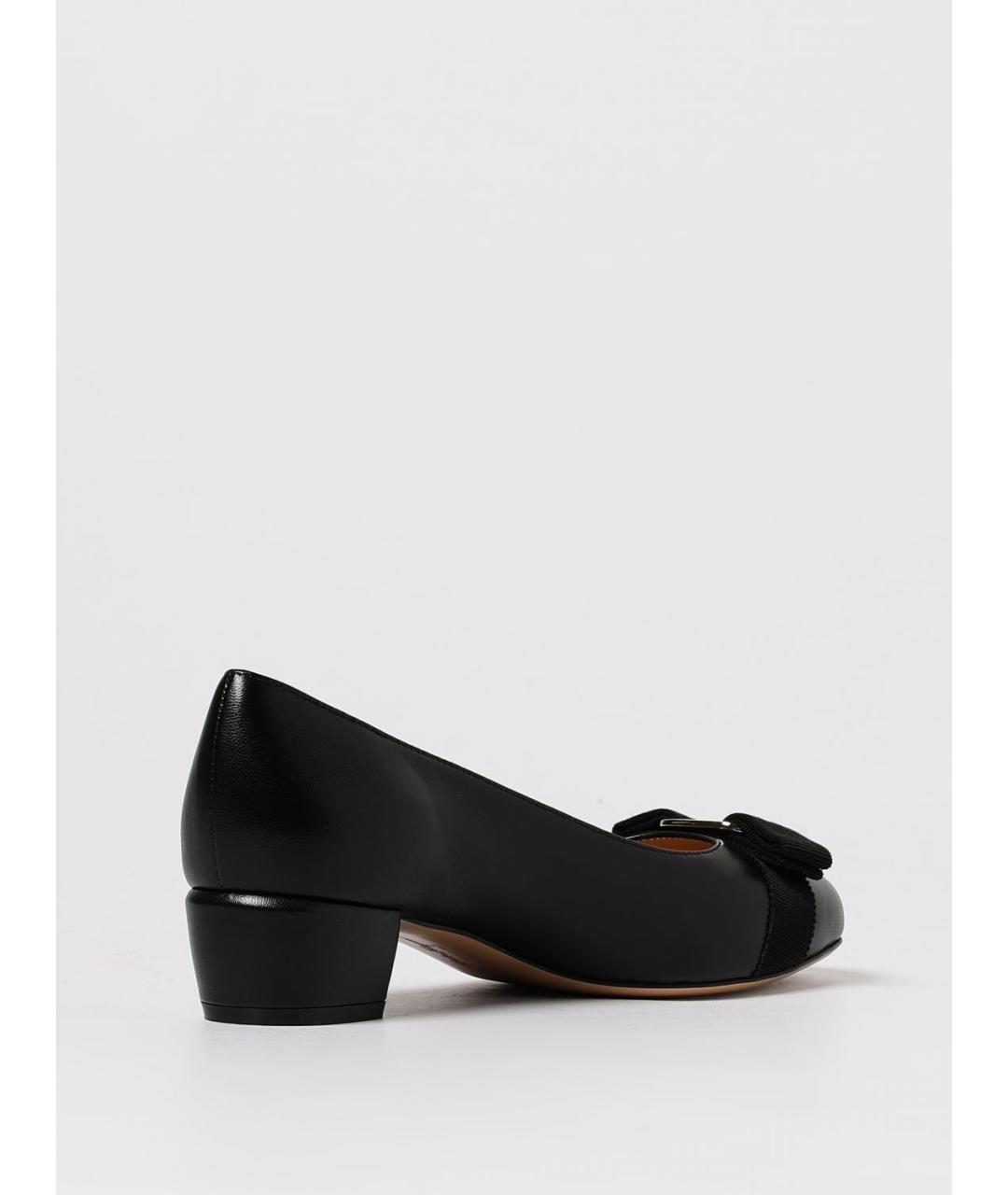 FERRAGAMO Черные туфли, фото 3