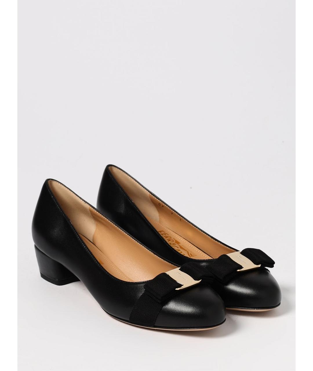 FERRAGAMO Черные туфли, фото 2
