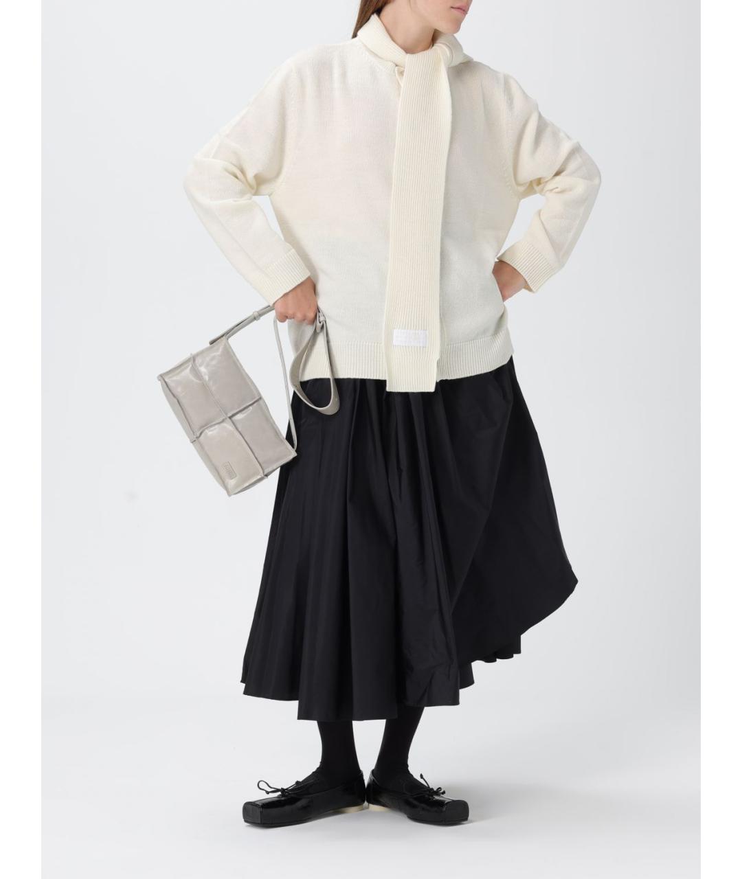 MM6 MAISON MARGIELA Серая кожаная сумка через плечо, фото 2