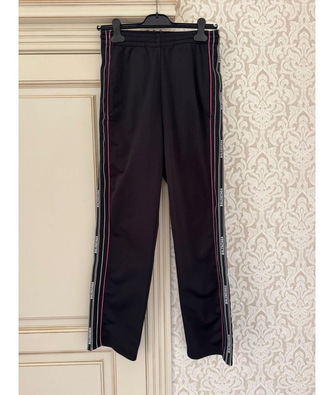 BALENCIAGA Черные спортивные брюки и шорты, фото 9