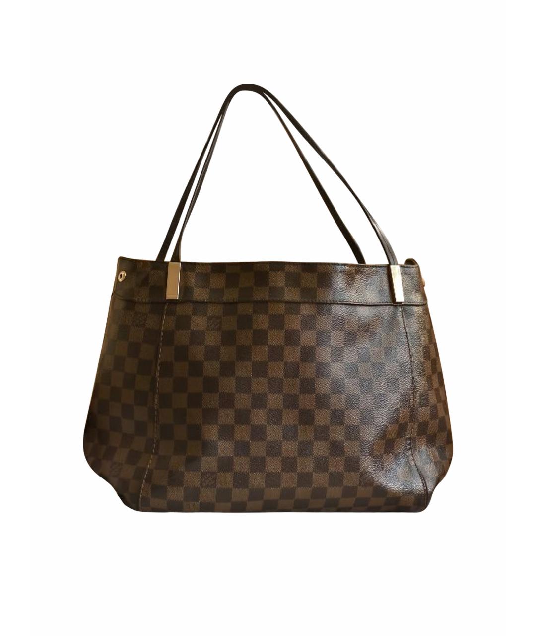 LOUIS VUITTON Коричневая сумка тоут, фото 1
