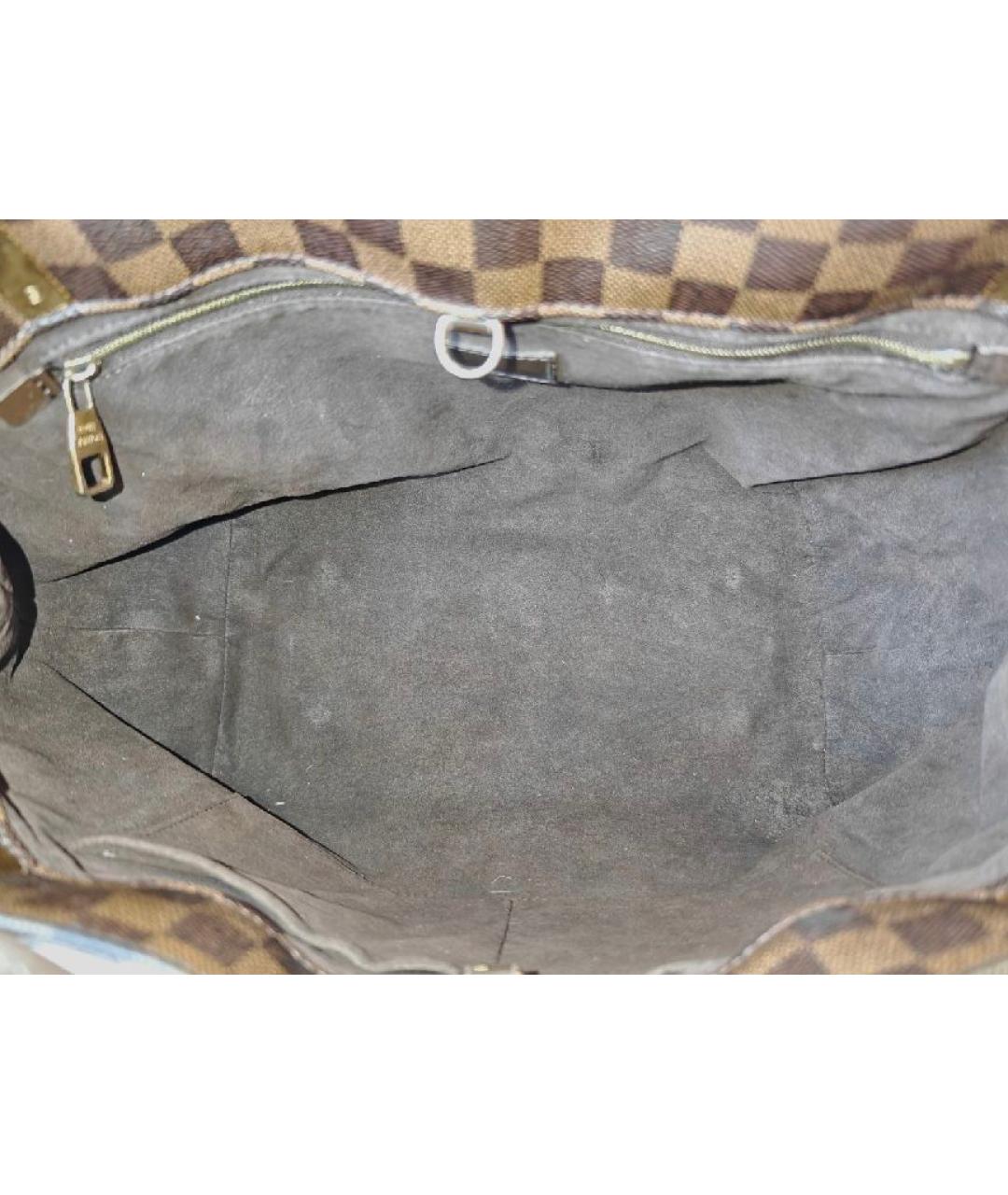 LOUIS VUITTON Коричневая сумка тоут, фото 6
