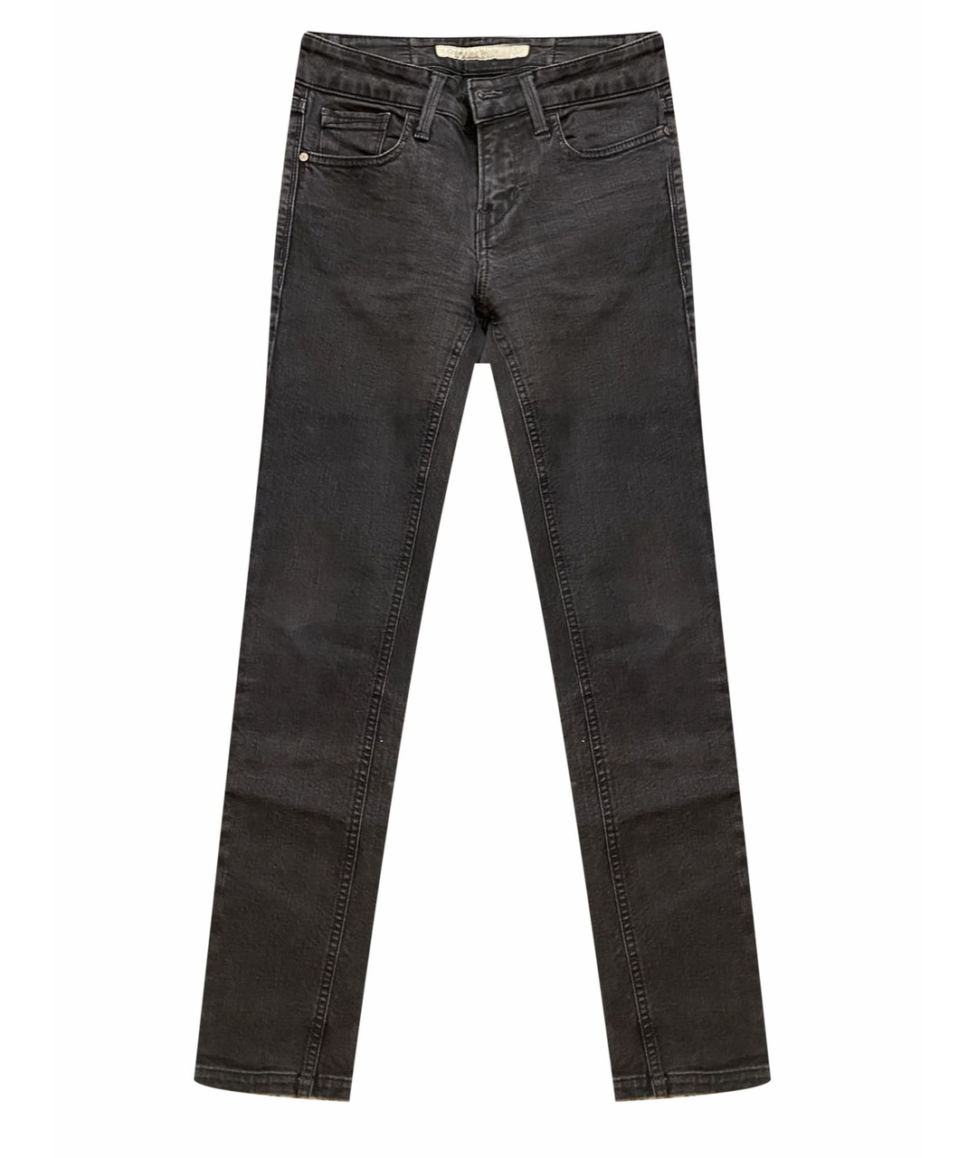 CALVIN KLEIN Черные хлопковые джинсы слим, фото 1