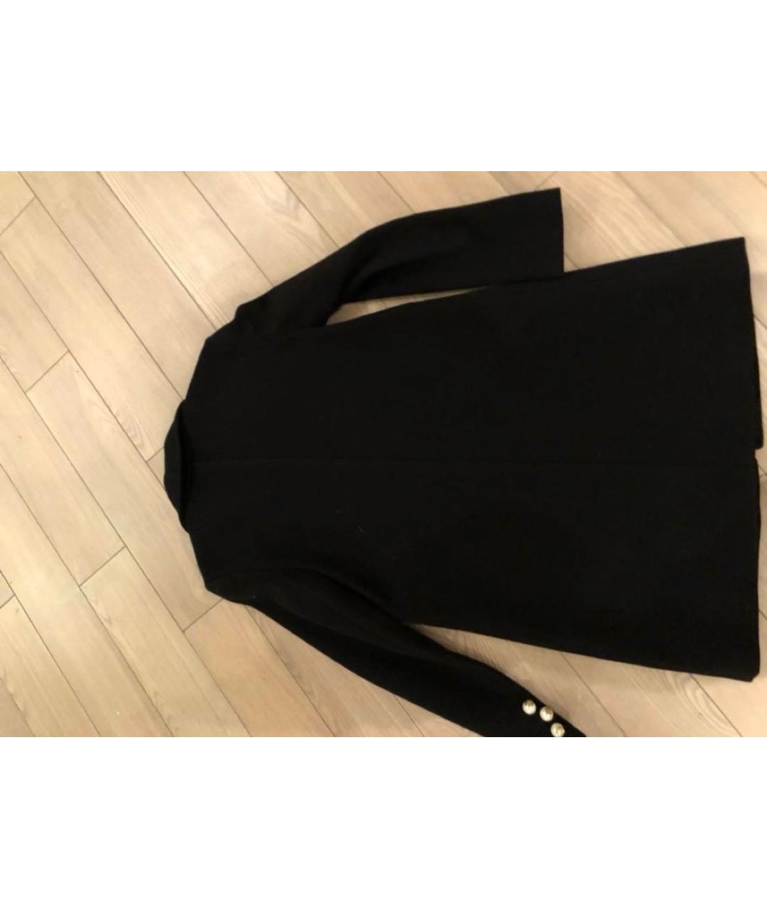 GUCCI Черное шерстяное пальто, фото 5