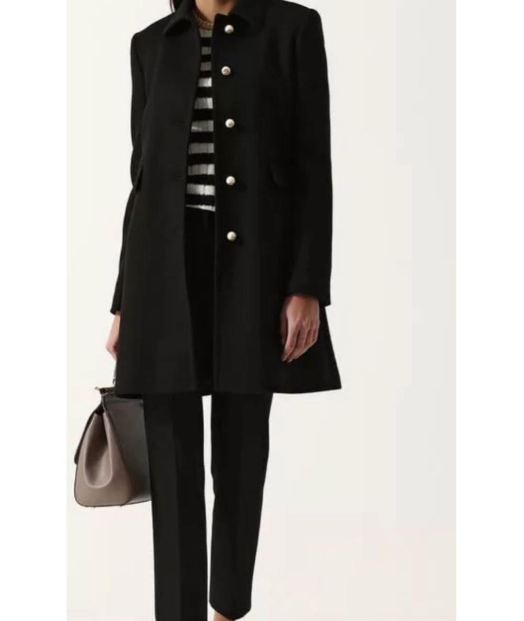 GUCCI Черное шерстяное пальто, фото 7