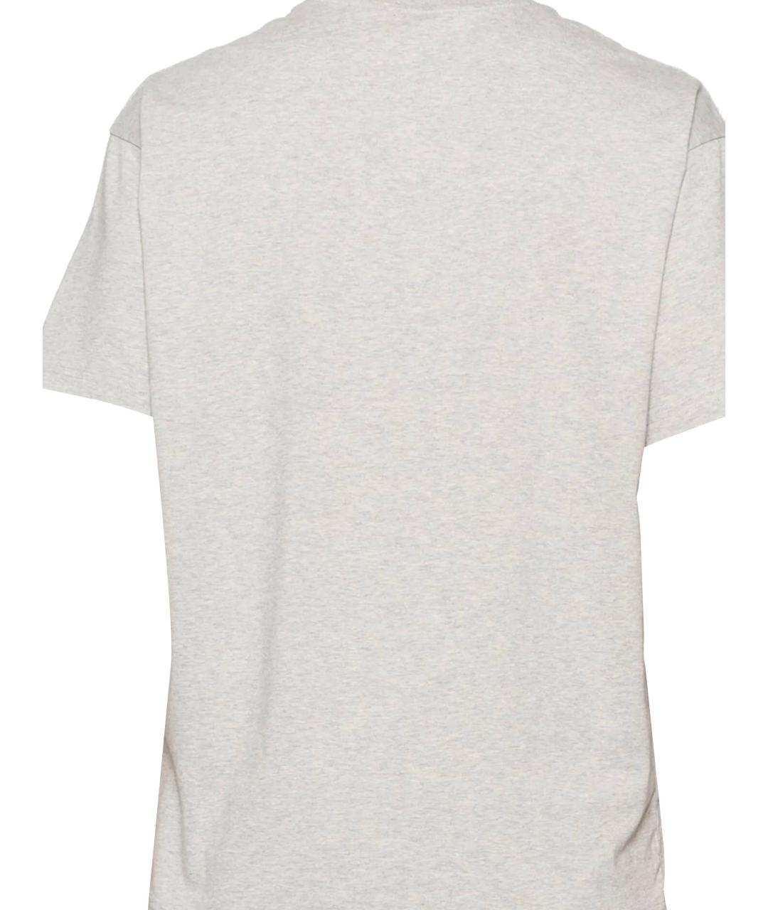 GIVENCHY Серая хлопковая футболка, фото 3