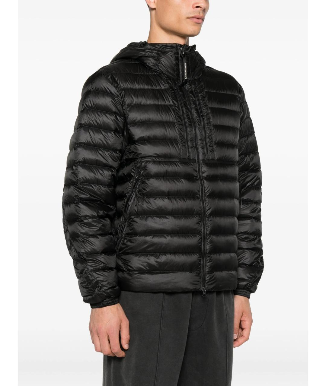 CP COMPANY Черная полиамидовая куртка, фото 3