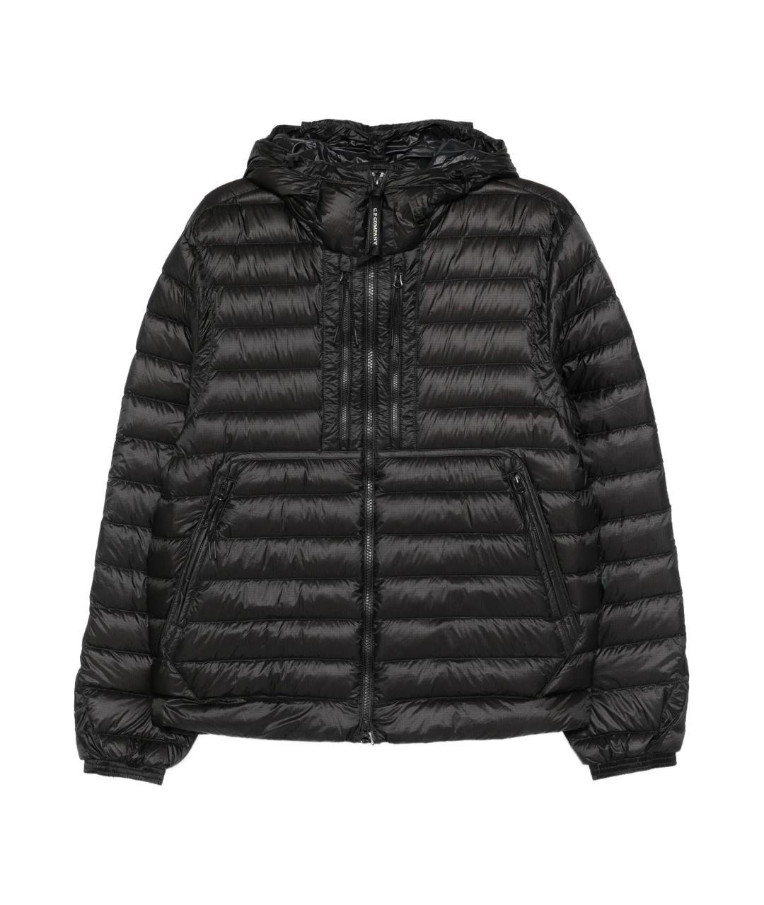 CP COMPANY Черная полиамидовая куртка, фото 1