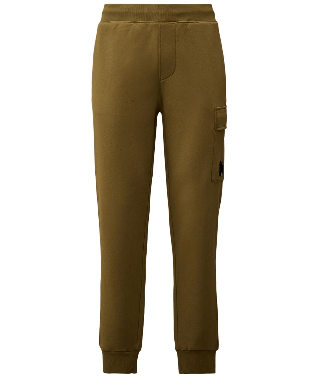 CP COMPANY Зеленые хлопковые повседневные брюки, фото 1