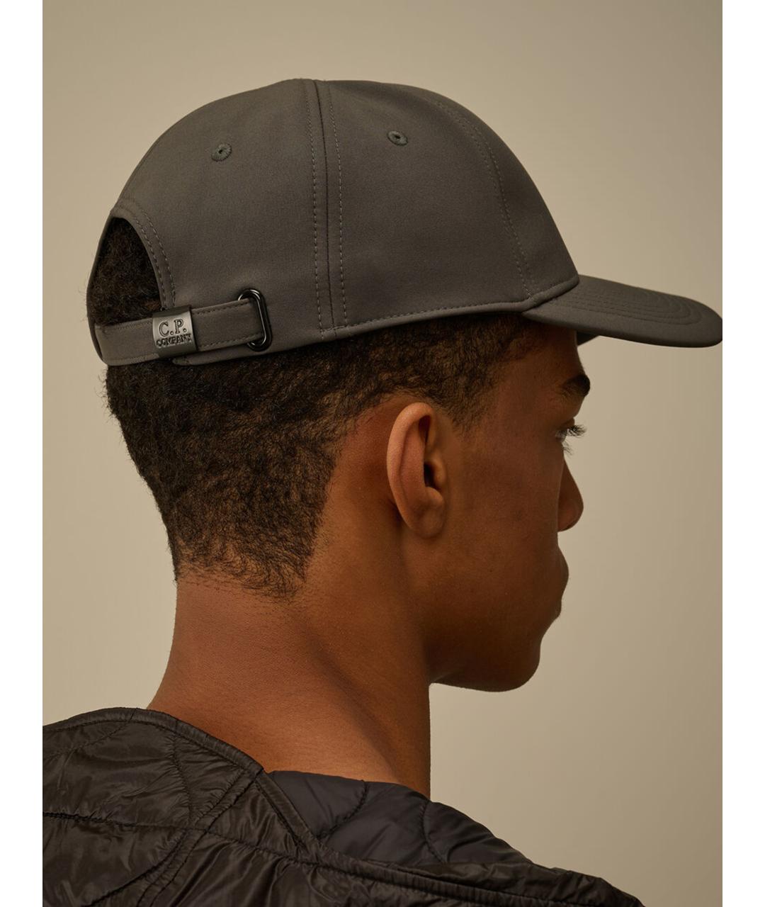 CP COMPANY Зеленая синтетическая кепка/бейсболка, фото 3