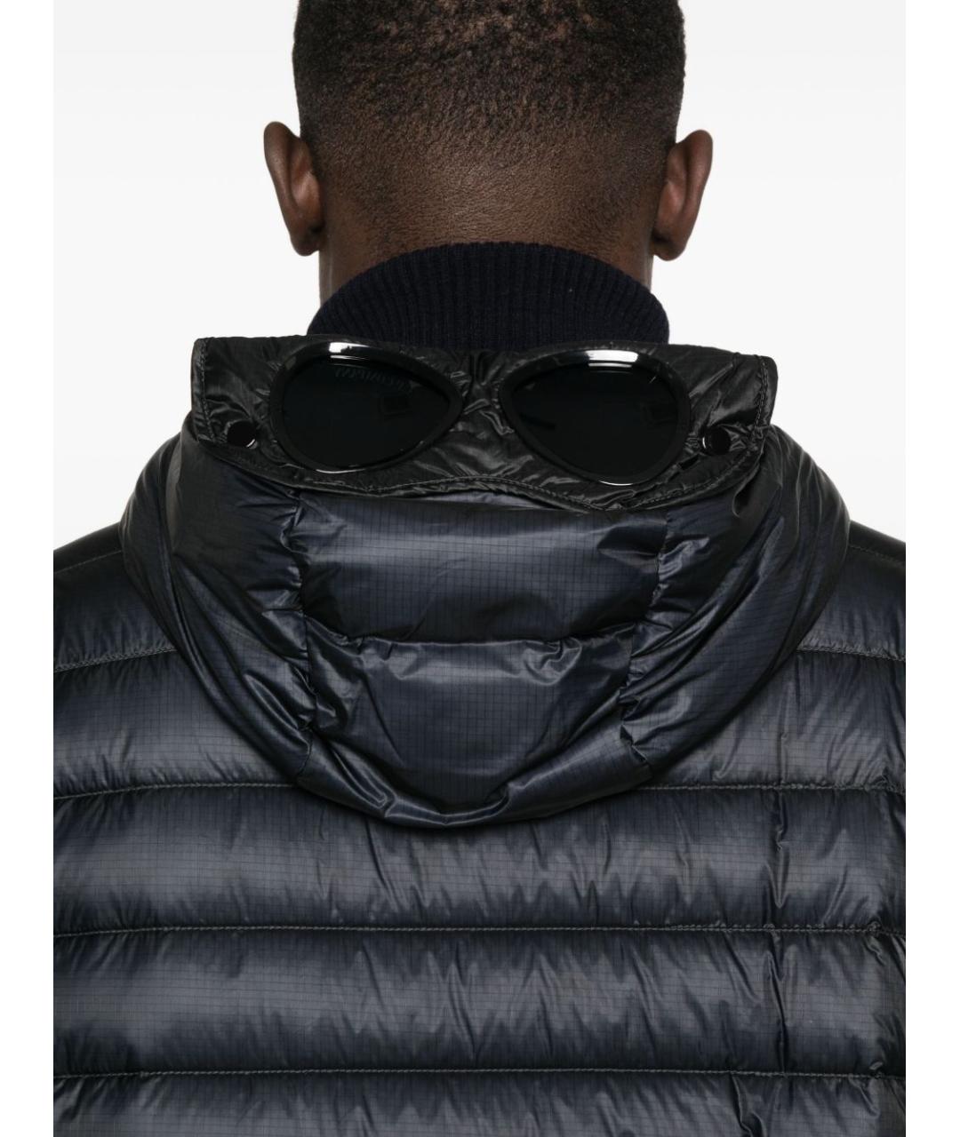 CP COMPANY Темно-синяя полиамидовая куртка, фото 5
