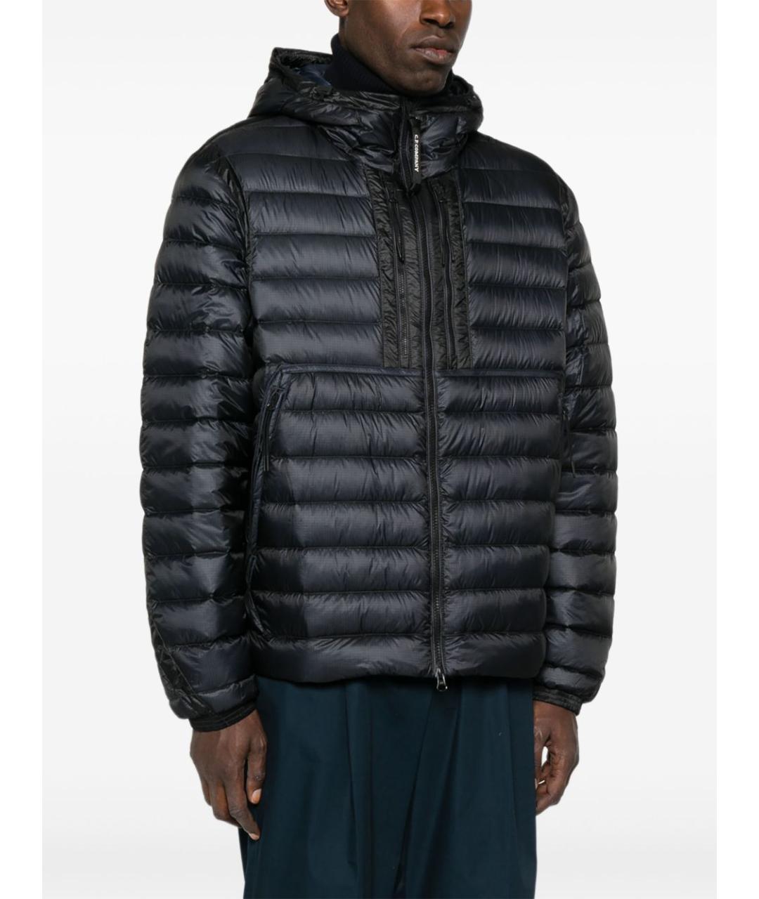 CP COMPANY Темно-синяя полиамидовая куртка, фото 3