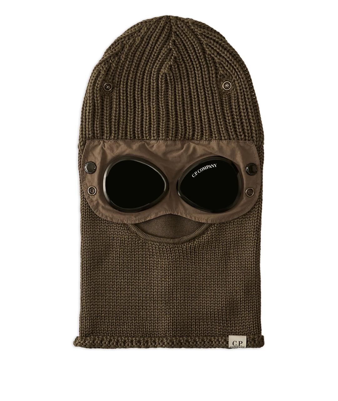 CP COMPANY Хаки шерстяная шапка, фото 1